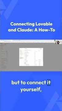 How to Connect Lovable and Claude AI (Step-by-Step Tutorial)