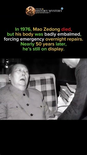 Mao’s Body Still on Display. #historyshorts #historymystery #maozedong #mao