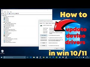 How To Update Device Drivers In Windows 10/11 | Quick & Easy Tutorial
