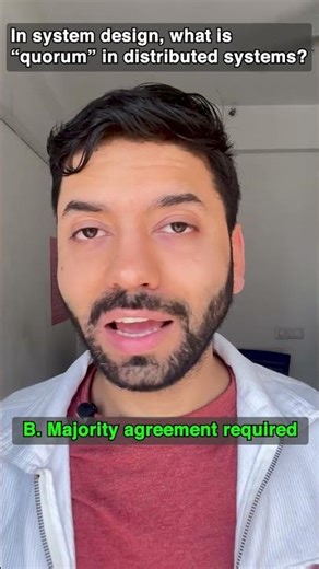 What is Quorum? (Distributed Systems Must-Know!) | System Design Trap! #interview #quiz #coding