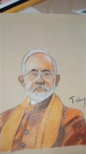 #modi ji art ✨#narendramodi #viral #shorts #sketch #trending #birthday #famous #art #drawing #trend