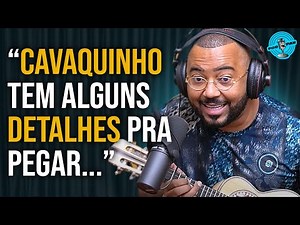 DUDU ENSINANDO A TOCAR CAVAQUINHO AO VIVO