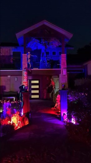 This Halloween yard wins 1st place