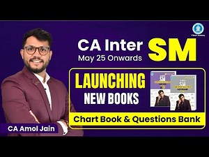 New Book Launching CA Inter SM for May 25 Exam by CA Amol Jain | Vsmart Academy