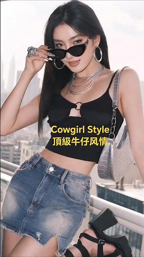 Denim lookbook alert! 👑 轉身那一刻心跳加速！今夏回頭率爆表的高級感牛仔穿搭 #DenimSkirt #牛仔短褲 #牛仔裙 #毛邊短褲