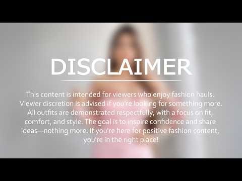 4K Mini Dress & Chic Outfit Try On Haul | Stylish Fashion Lookbook