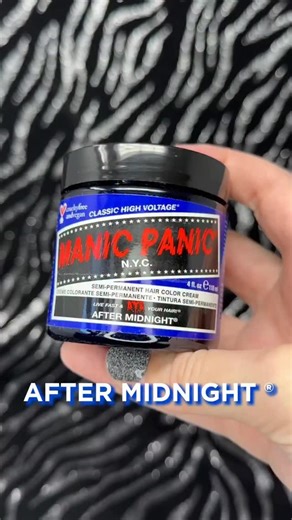 7.1K views · 562 reactions | Turn heads with After Midnight®! Our darkest, deepest blue is available at @sallybeauty  | Manic Panic | Facebook
