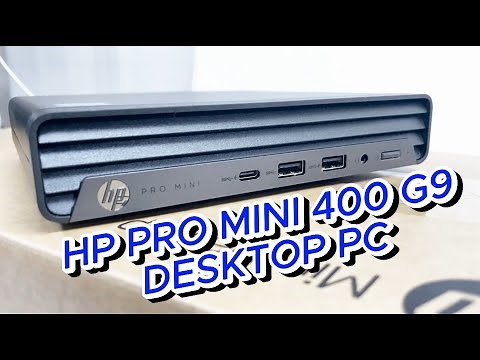 HP Pro mini 400 G9 Desktop Unboxing | Review | 935X2EA
