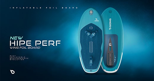 ⚙️ GEAR: THE NEW HIPE PERF IS NOW FULLY DEDICATED TO WING FOILING! The absolute bestseller in inflatable technology has been revamped with a refined shape, dedicated to wing foil! . Since its innovative 2-in-1 board concept entered the world of foil, the HIPE has remained the go-to choice for those who want to combine ease of use with performance on the water. This is precisely what it offers—a high-end inflatable board with a full composite support, designed to faithfully transmit all the rider