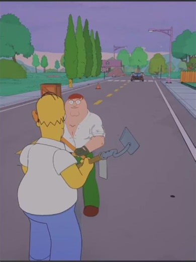 Simpsons VS Peter Griffin FIGHT 🔥🔥🔥
