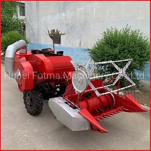 [Hot Item] Rice Combine Harvester Mini Harvester