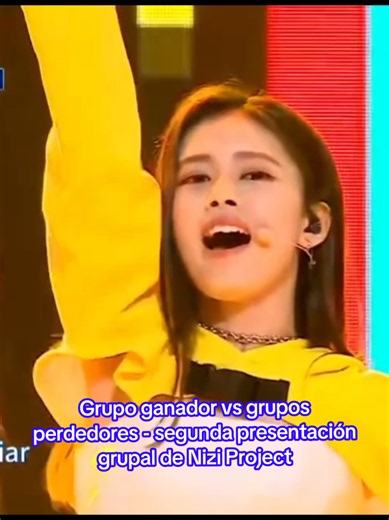Grupo ganador vs grupos perdedores - segunda presentación grupal de Nizi Project #niziproject #predebut #jpop #NINA #miihi @NiziU