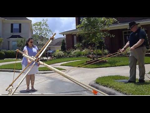 Old School Tech: Mangonel Catapult