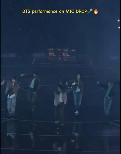 BTS performing Mic drop hits different