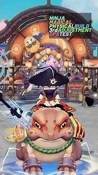 Ninja Shiranui/Shinkiro Physic Magic Build 3RD adjustment 5/12 DPS TEST