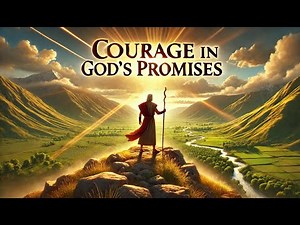 HOW TO BE STRONG AND COURAGEOUS: TRUST GOD'S PROMISES -JOSHUA 1