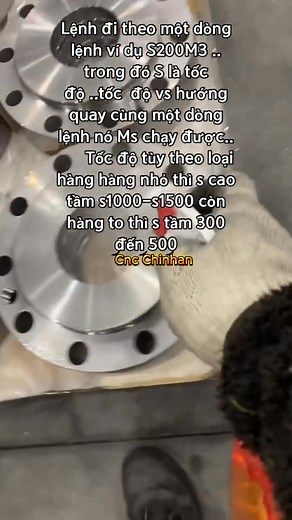 3.1K views · 36 reactions | Lệnh M3 nhé các sếp #CNC #cncmachine #cncchinhan # cnclathe #cncprogramming | Cnc Chin Han | Facebook