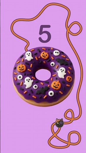 10 Second Timer Bomb HALLOWEEN DONUT