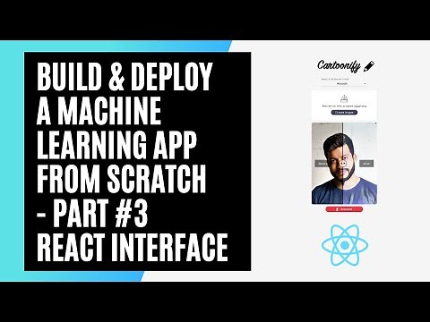 How to build a React App to interact with a machine learning model