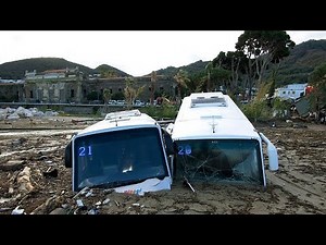 Ischia mudslide: Eight dead and four missing after torrents of mud sweep through Italian town