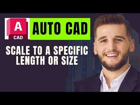 Autocad How To Scale To A Specific Length Or Size