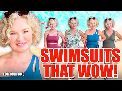 7 Chic Swimsuits That Flatter Every Body (Perfect for Your 50s!)