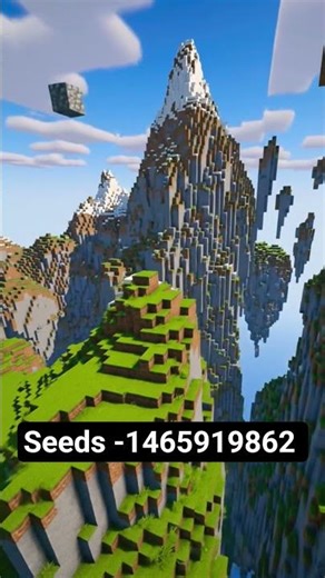 Minecraft Seeds Part - 11 | Windswept Mountains | #minecraft