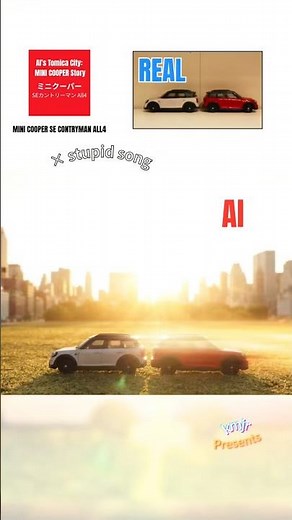 2026年7月新作トミカ｜ミニクーパーSE カントリーマン ALL4 初回＆通常盤 × Stupid Song ｜AIが描くトミカの街 #トミカ #ミニクーパー #mini #tomica