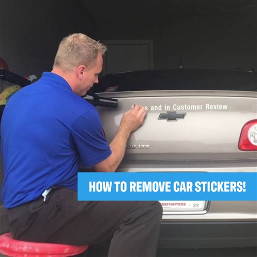 145K views · 1.1K reactions | Expert Reveals How To Remove A Sticker From Your Car | Chevy Dude | Facebook