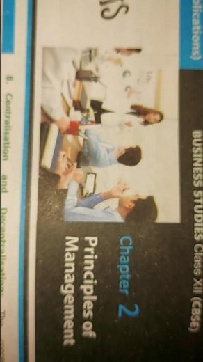 Class 12 Business Studies Notes | Chapter 2: Principles of Management | Easy & Clear Notes #shorts