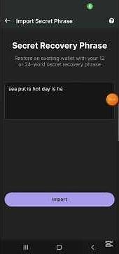 How To Import Phantom Wallet #solana #wallet