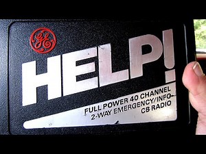 HELP! Emergency CB radio GE 3-5909