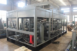 [Hot Item] Air-Cooled Multi-Stage Reciprocating Piston Compressor, High-Pressure for Oil & Gas Fields, High-Pressure Narural Gas Booster