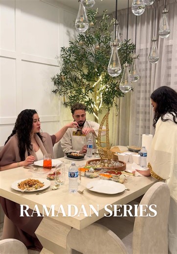 Best time of the year🤍what series are you watching this Ramadan👀 We’re currently watching Mawlana on @MBC Shahid and it’s become our little nightly tradition🌙and with 50% OFF yearly subscriptions right now it’s the perfect time to join & watch all the shows📺 #MBCShahid #رمضان_معانا