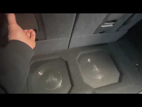 2018 Durango Custom Subwoofer Enclosure with Dual JL Audio 12"