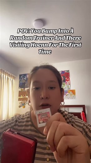 Mely | Pokèmon Trainer on Instagram: "Hoenn Is My Favorite Region, So When I Hear A New Trainer Is About To Take Play Pokemon Omega Ruby, I Get Excited, Besides My Favorite Champion Is in This Game Which Region Is Your Favorite? 👉🏻 Follow @nerdy.mely12 For More Pokemon Content #pokemon #creator #collection #cards #nintendo"