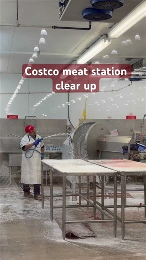 Costco meat station clear up