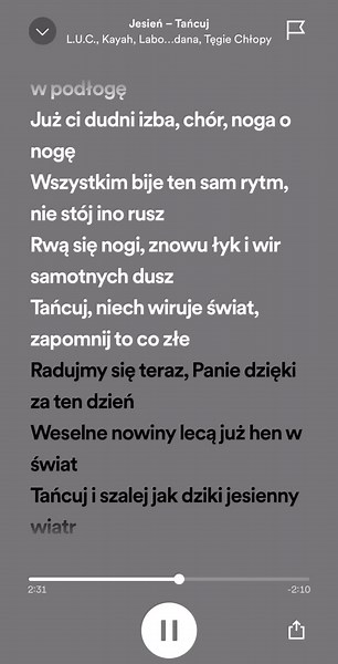 Jesień - Tutaj | L.U.C., kayah, Dagadana, Labolatorium Pieśni, Tęgie Chłopy #chłopi #thepeasants #luc #kayah #dagadana #labolatoriumpiesni #tegiechlopy