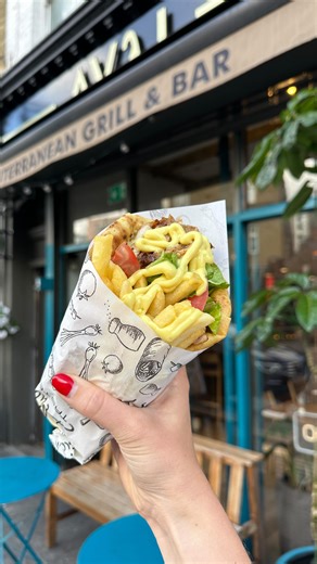 Battersea Beat on Instagram: "Transport yourself to sunnier climbs with a visit to this Greek restaurant in Battersea 🇬🇷☀️ @avlisofbattersea is one of the friendliest spots in the neighbourhood - and owner Manuela has a huge part to play in that. She welcomes you like an old friend to her Greek taverna that’s giving serious Mamma Mia vibes! We popped by for a lunchtime gyros and ended up staying for a full Greek feast. The menu is packed full of authentic dishes, including classi