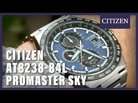 Unboxing The New Citizen Promaster Sky AT8238-84L