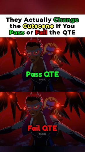 Yes... They Actually Change the Cutscene If You Pass or Fail the QTE - Dispatch
