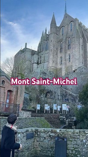 REAL Mont Saint-Michel Experience: Climbing Endless Stairs for Magnificent View Inside the Castle!