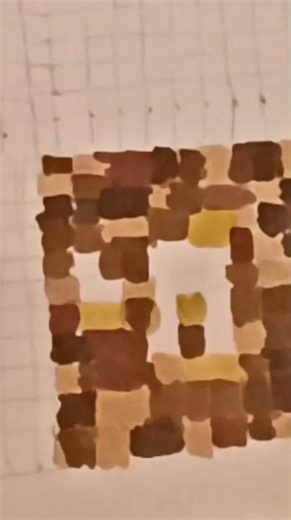 HAND-DARWING THE DIRT BLOCK in Minecraft! #minecraft #gaming #minecraftbuilding