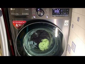 LG V10 F6V1009BTSE Turbowash 360 - Cottons 40°, full length, 9kg load