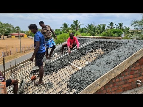 Sloping Roof_Construction Techniques of Building Sloped Roof Concrete|Roof Construction