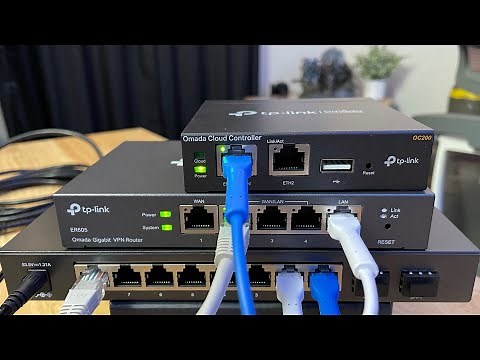 Quick Look and Simple Setup of the TP-Link Omada 10-Port POE Switch with the Hardware Controller
