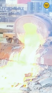 Why is steel making slag poured on the ground? #education #explore #knowledge #explorepage #research | Amazing Facts