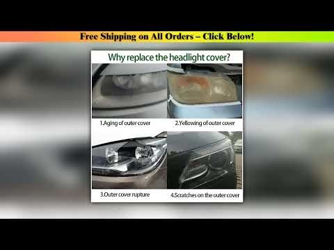 Head Lights Cover for Ford Focus C307 MK2 MK2.5 Facelift 2009-11 Transparent Housing Front