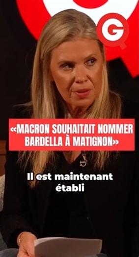 🔴 « Macron souhaitait nommer Bardella à Matignon » Aude Lancelin