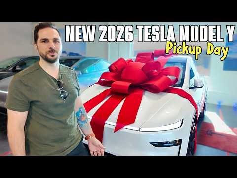 2026 Tesla Model Y Pickup Day: Delivery, Driving & Real First Impressions